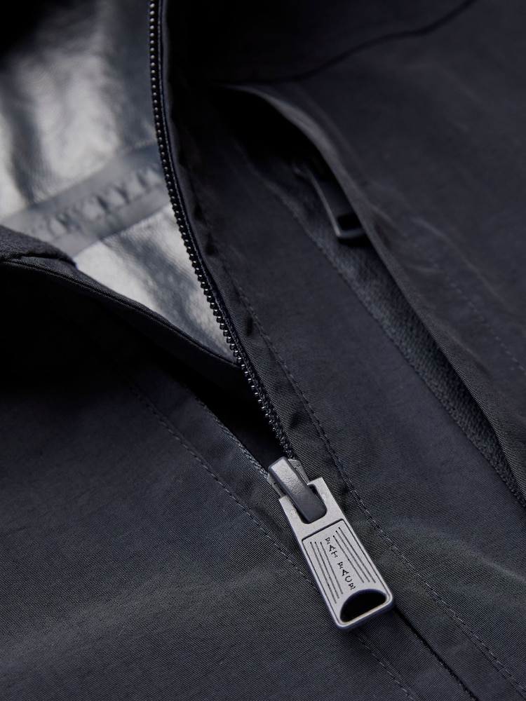 FatFace Navy Waterproof Lightweight Jacket - Image 9 of 9