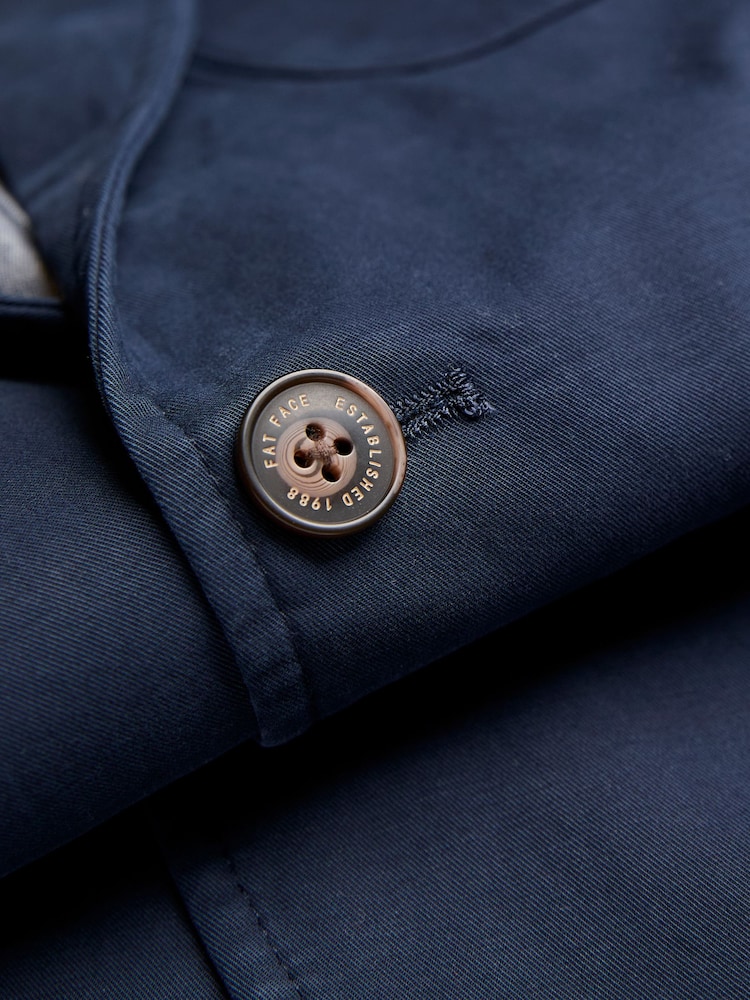 FatFace Chilworth Navy 100% Cotton Blazer - Image 10 of 10
