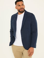 FatFace Chilworth Navy 100% Cotton Blazer - Image 5 of 10