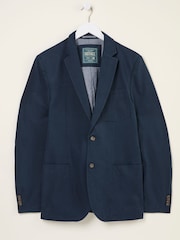 FatFace Chilworth Navy 100% Cotton Blazer - Image 8 of 10
