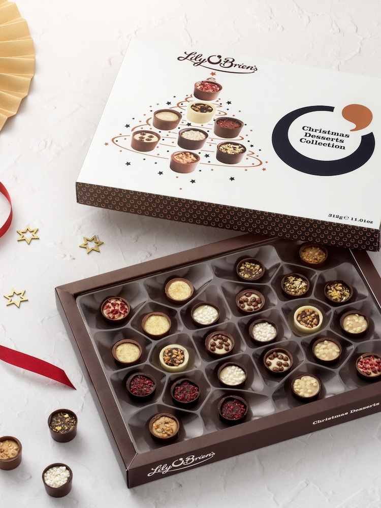 Lily O'Brien's Luxury Chocolate Box Christmas Gift - Image 1 of 2