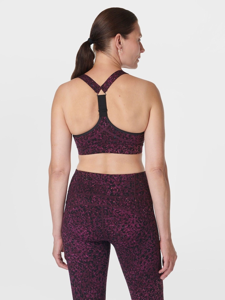 Пурпурный - Спортивные бюстгальтеры средней степени поддержки Sweaty Betty - Изображение 2 из 7