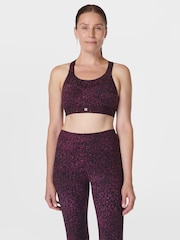 Пурпурный - Спортивные бюстгальтеры средней степени поддержки Sweaty Betty - Изображение 3 из 7