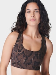 Sweaty Betty Brown Super Soft Reversible Bra - Image 6 of 8