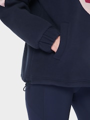 Sweaty Betty Blue Orbit Half Zip Fleece - Image 5 of 8