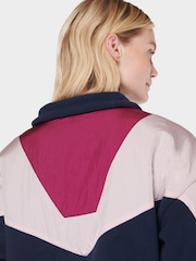 Sweaty Betty Blue Orbit Half Zip Fleece - Image 6 of 8