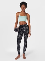 Синий - Бесшовный бюстгальтер для занятий йогой Sweaty Betty Spirit - Изображение 5 из 7