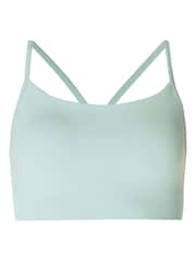Синий - Бесшовный бюстгальтер для занятий йогой Sweaty Betty Spirit - Изображение 7 из 7