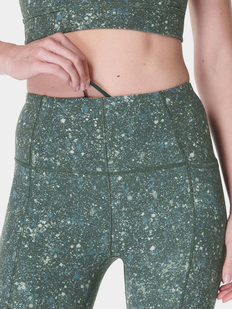 Sweaty Betty Kelly Green Full Length Super Soft Yoga Leggings - Image 5 of 7