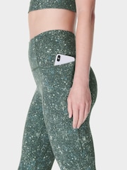 Sweaty Betty Kelly Green Full Length Super Soft Yoga Leggings - Image 6 of 7