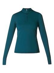 Sweaty Betty Green Green Therma Boost Running Half Zip Sweatshirt - Image 7 of 7