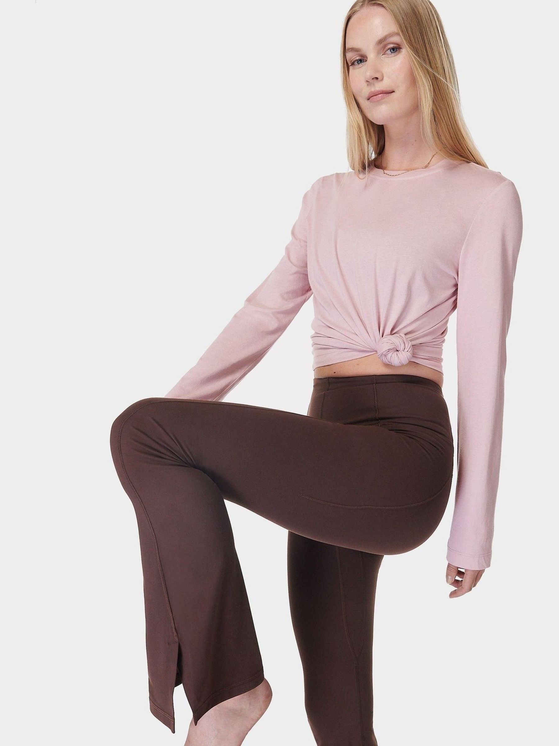 パンツ SWEATY BETTY SB Flare Trouser Ld51 Buy Sweaty Betty Brown Super Soft Flare 32 Yoga Trousers