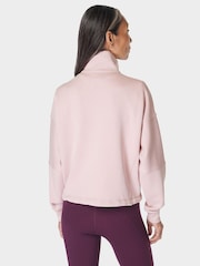 Sweaty Betty Sand Wash Funnel Neck Half Zip Sweatshirt - Bild 2 von 7
