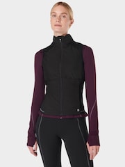Sweaty Betty Black Limitless Pro Run Gilet - Image 1 of 7