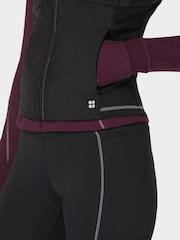 Sweaty Betty Black Limitless Pro Run Gilet - Image 4 of 7