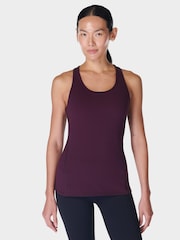 Sweaty Betty Purple Power Medium Impact Gym Tank - Image 1 of 8