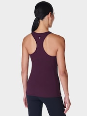 Sweaty Betty Purple Power Medium Impact Gym Tank - Image 2 of 8