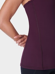 Sweaty Betty Purple Power Medium Impact Gym Tank - Image 5 of 8