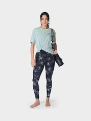 Sweaty Betty Blue Soft Flow Studio T-Shirt - Image 3 of 7