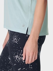 Sweaty Betty Blue Soft Flow Studio T-Shirt - Image 6 of 7
