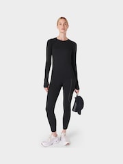 Sweaty Betty Black 7/8 Length Therma Boost 7/8 Running Leggings - Image 1 of 10