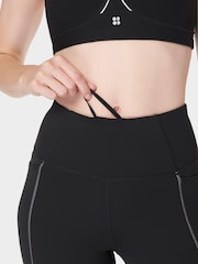 Sweaty Betty Black 7/8 Length Therma Boost 7/8 Running Leggings - Image 5 of 10
