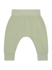 MORI Green Organic Cotton Polar Bear Character Pull On Joggers - Image 4 of 5