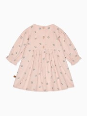 MORI Pink Floral 100% Organic Cotton Pretty Cord Dress - Image 5 of 7