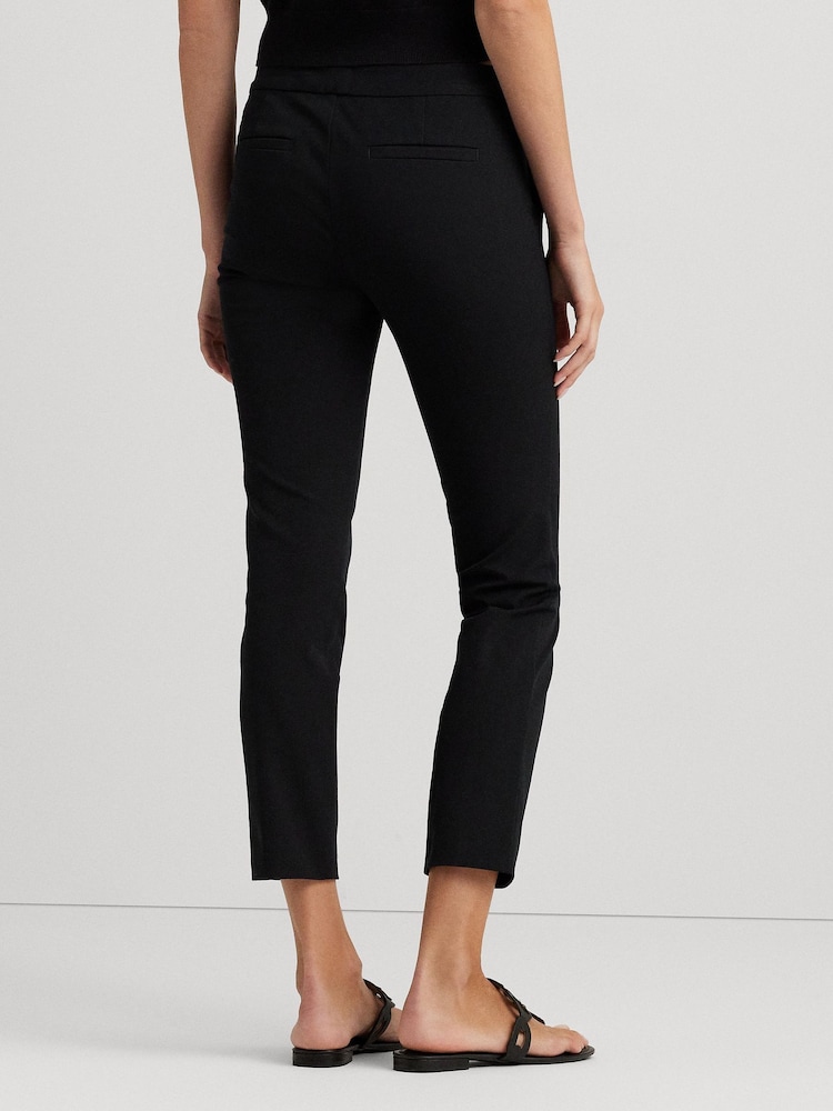 Lauren Ralph Lauren Stretch Twill Cotton Skinny Trousers - Image 2 of 7