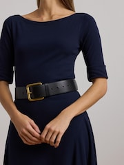 Lauren Ralph Lauren Munzie Stretch Jersey Midi Dress - Image 3 of 5