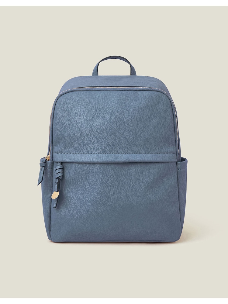 Accessorize Blue Zip Around Backpack - Image 1 of 5