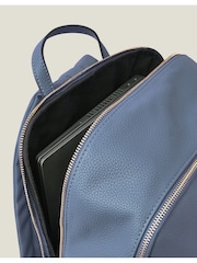 Accessorize Blue Zip Around Backpack - Image 3 of 5