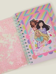 Angels By Accessorize Pink Girls Barbie™ Confetti Cover Notebook - Image 2 of 2