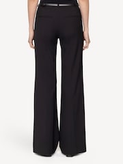 Sea New York Black Hallie Wool Suiting Low Rise Pants - Image 2 of 6