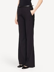 Sea New York Black Hallie Wool Suiting Low Rise Pants - Image 3 of 6