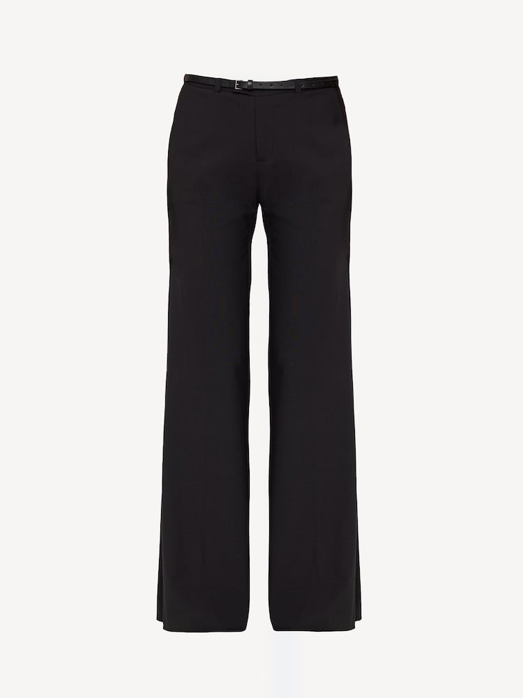 Sea New York Black Hallie Wool Suiting Low Rise Pants - Image 6 of 6