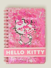 Angels By Accessorize Pink Girls Hello Kitty® Confetti Cover Notebook - Image 1 of 2