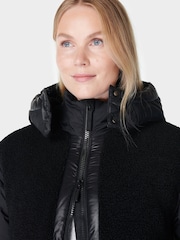 Sweaty Betty Black Navigate Longline Coat - Image 3 of 5