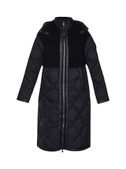 Sweaty Betty Black Navigate Longline Coat - Image 5 of 5