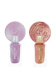 NAILS INC Euphoria Highlight Mini Nail Polish Duo - Image 3 of 4