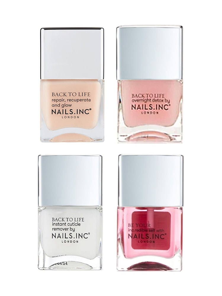 NAILS INC Back To Life 4-Piece Nail Treatment Set (Worth £60) - Image 1 of 3
