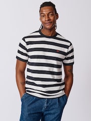 Aubin Yellow Berkeley Slub 100% Cotton T-Shirt - Image 1 of 5