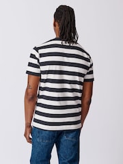 Aubin Yellow Berkeley Slub 100% Cotton T-Shirt - Image 2 of 5