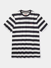 Aubin Yellow Berkeley Slub 100% Cotton T-Shirt - Image 5 of 5