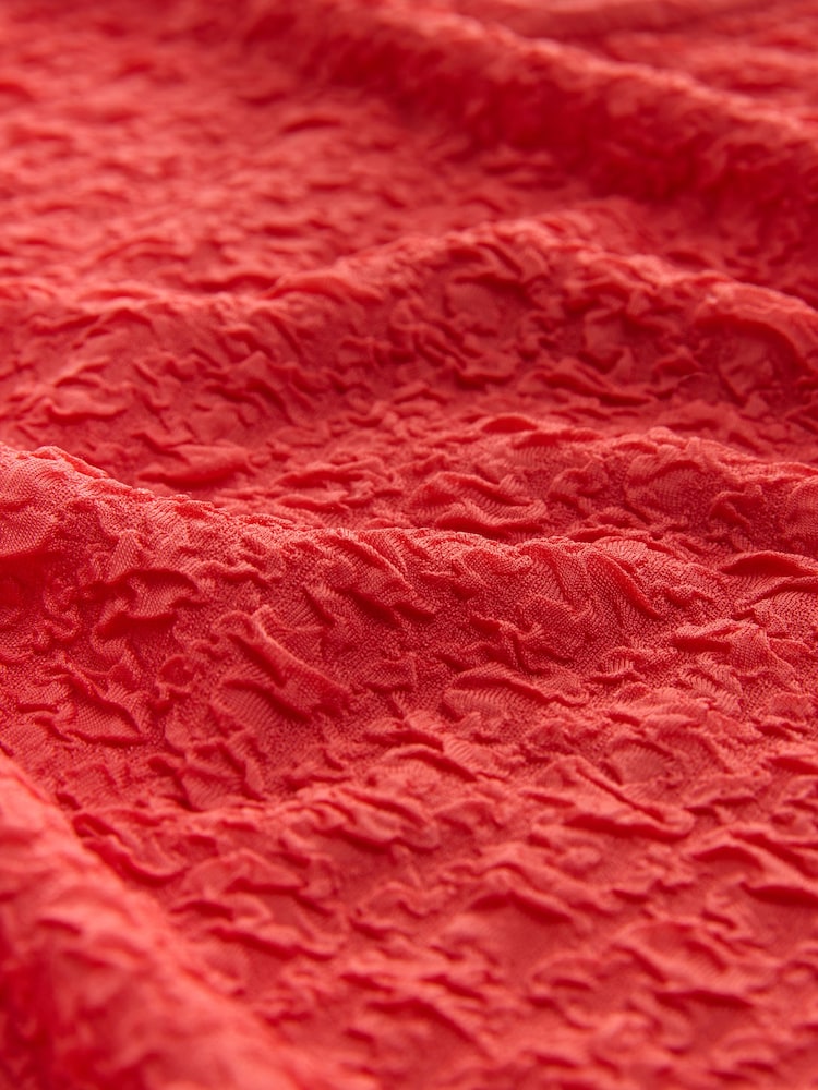 Pink Coral Puff Sleeves T-Shirt - Image 2 of 3
