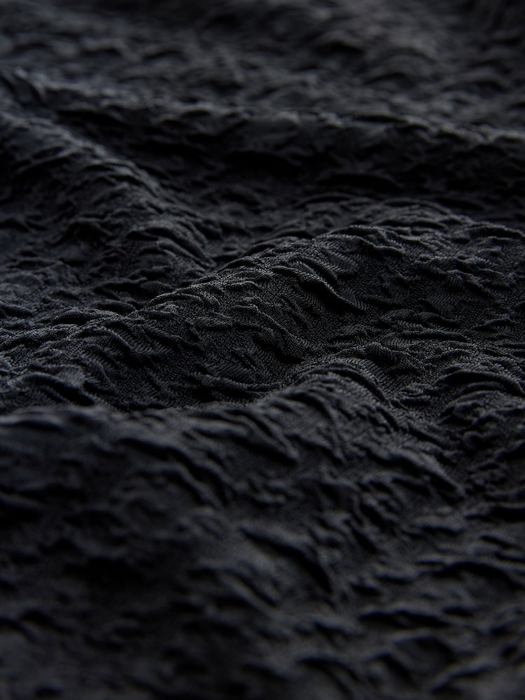 Black Puff Sleeves T-Shirt - Image 2 of 3