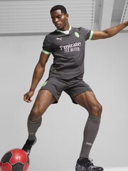 Puma Grey AC Milan Authentic Third Shirt 2024-25 - Image 4 of 9