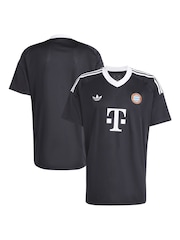 adidas Black FC Bayern Third Goalkeeper Kids Shirt 2024-25 - Image 1 of 3
