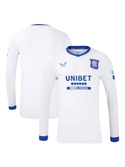 Castore white Long Sleeve Glasgow Rangers Away Shirt 2024-25 - Image 1 of 5