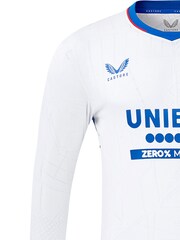 Castore white Long Sleeve Glasgow Rangers Away Shirt 2024-25 - Image 4 of 5
